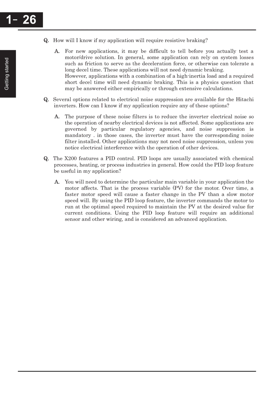 Hitachi CP-X200 instruction manual －26 