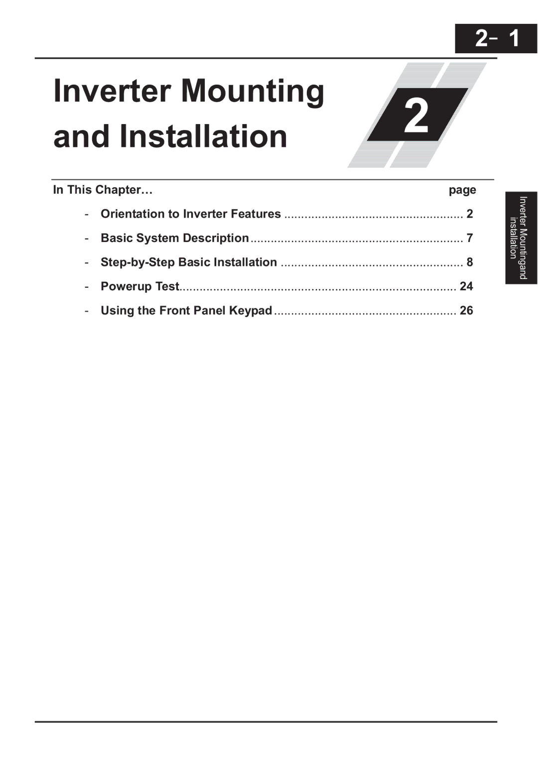 Hitachi CP-X200 instruction manual Inverter Mounting Installation 