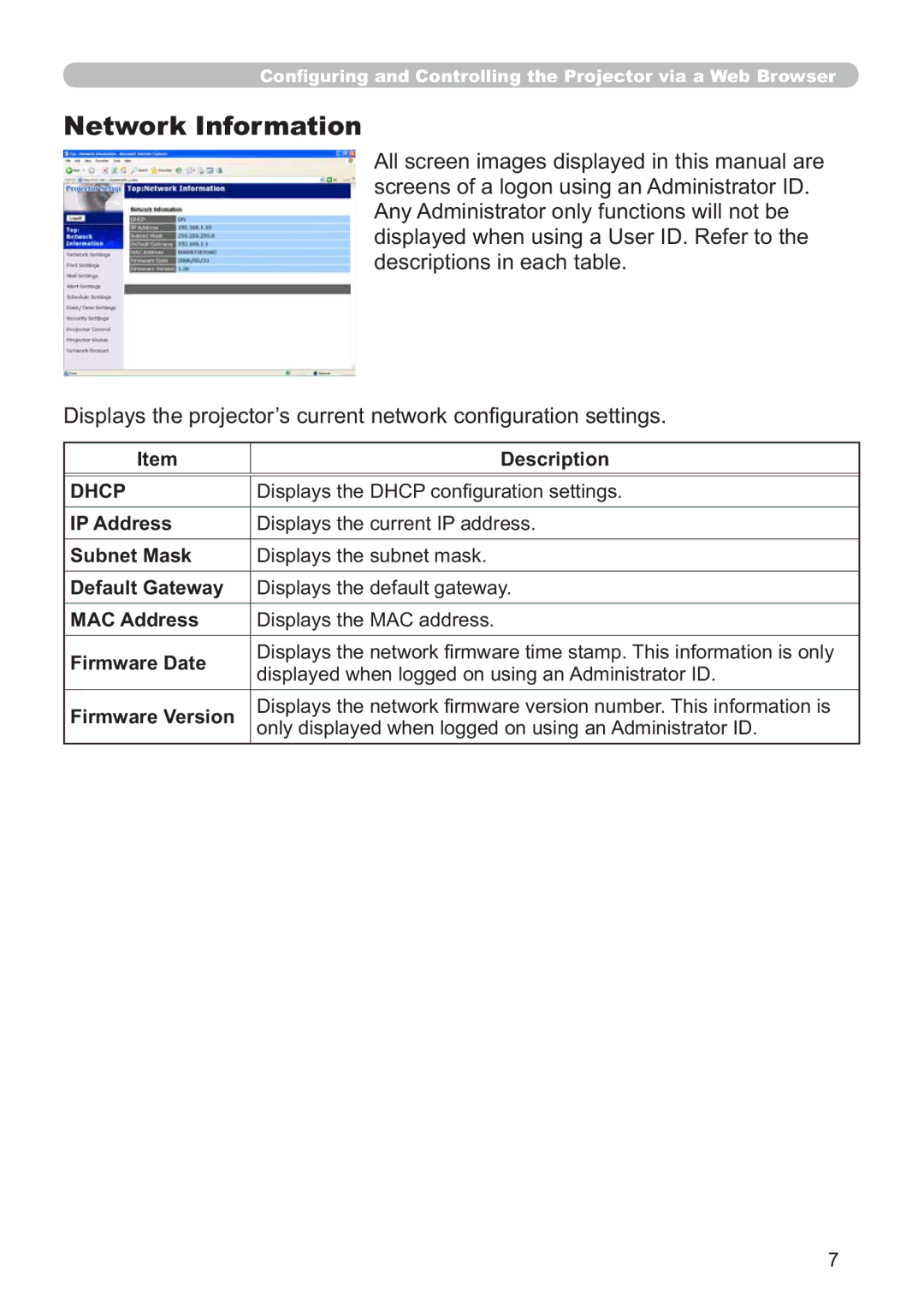 Hitachi CP-X305, CP-X205 user manual 1HWZRUN,QIRU Dwlrq 