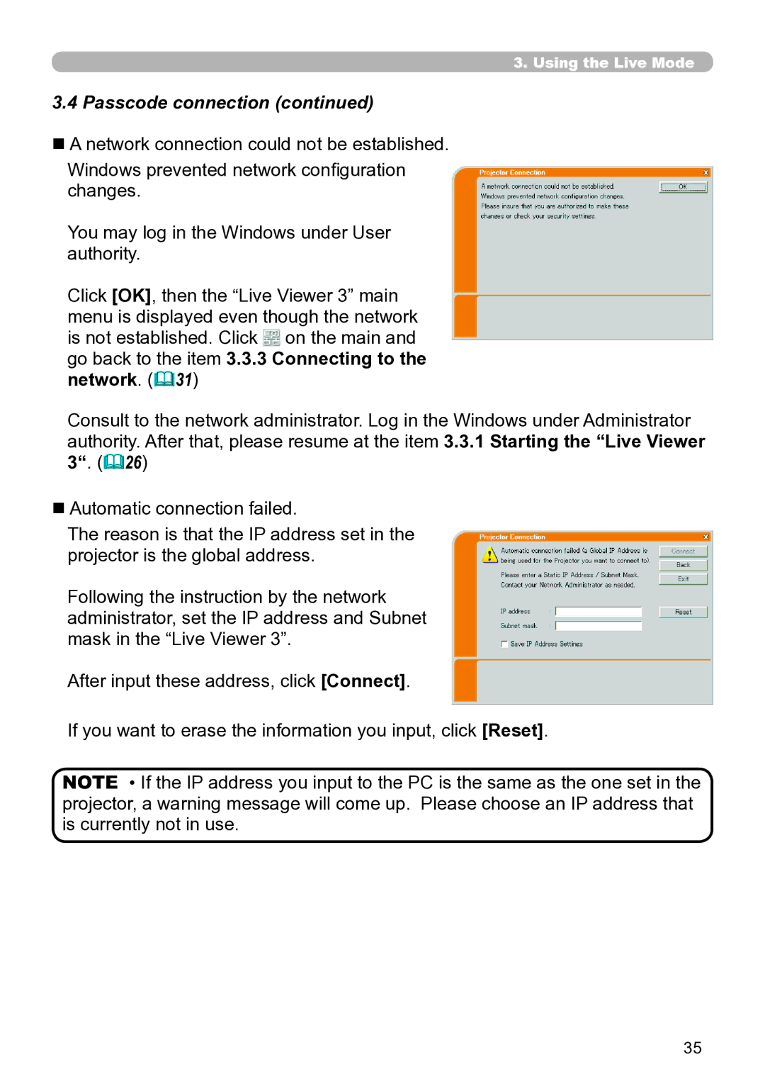 Hitachi CP-X267 user manual Passcode connection 