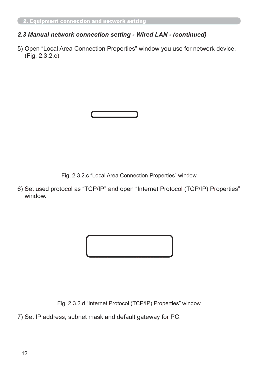 Hitachi CP-X809W user manual Manual network connection setting Wired LAN, Zlqgrz 