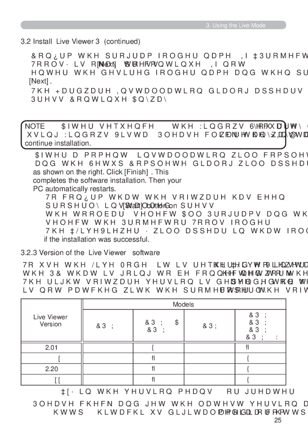 Hitachi CP-X809W user manual 7KH³/LYH9LHZHU´ZLOODSSHDULQWKDWIROGHU, If the installation was successful 