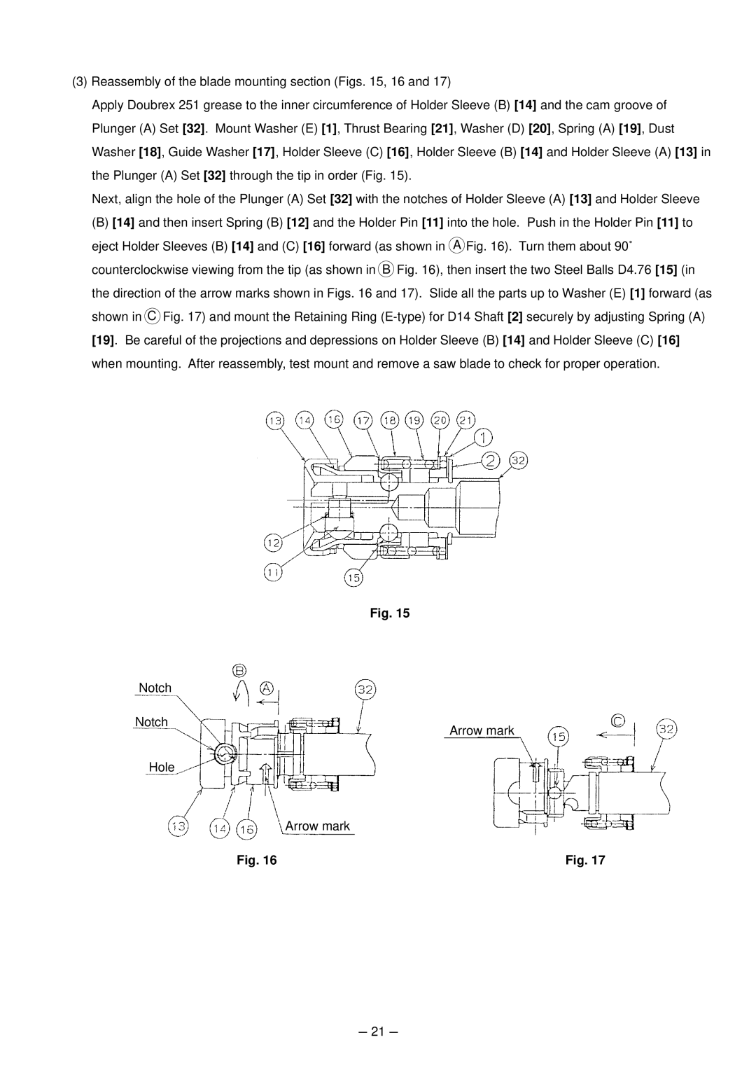 Hitachi CR 13VA service manual 