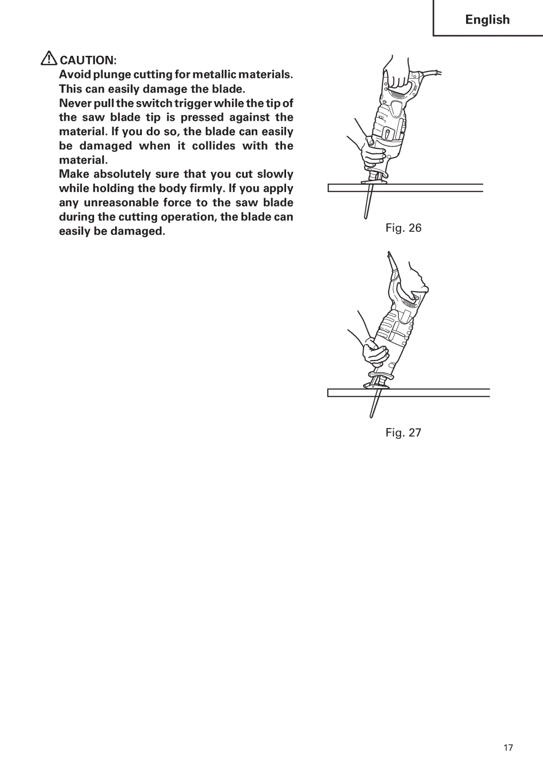 Hitachi CR 13VA instruction manual English 