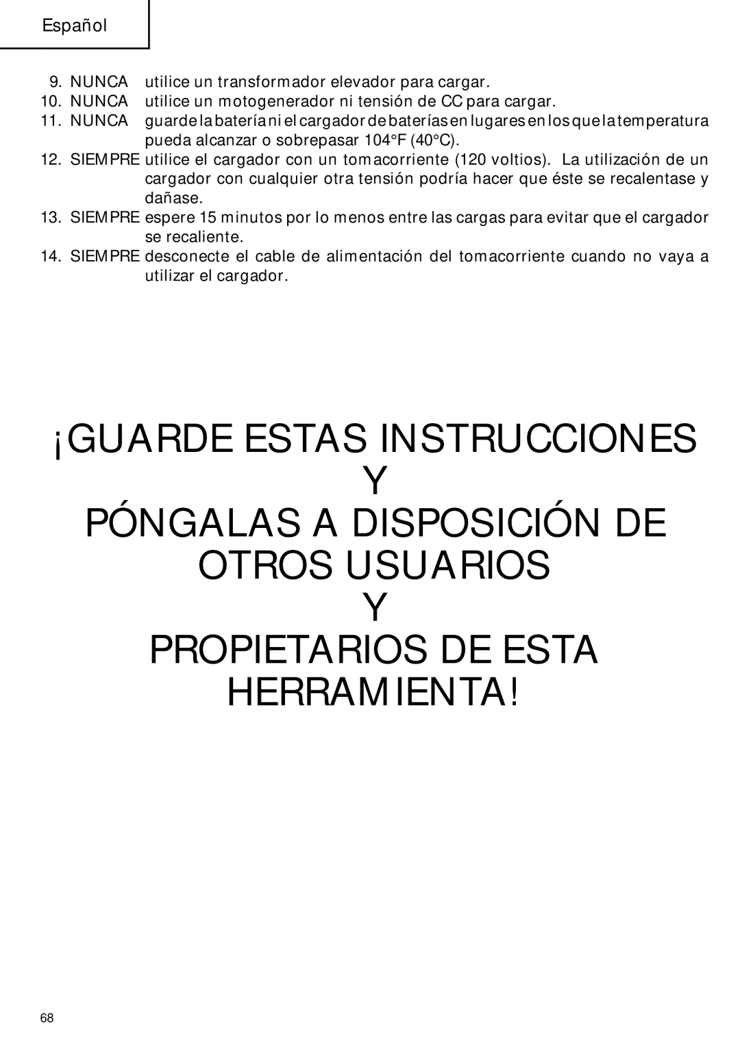 Hitachi CR 18DMR instruction manual Español 