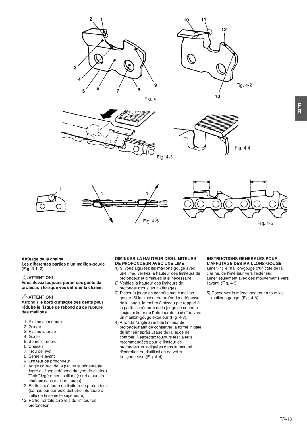 Hitachi CS30EJ, CS35EG (S), CS35EJ, CS30EG (S) manual FR-13 