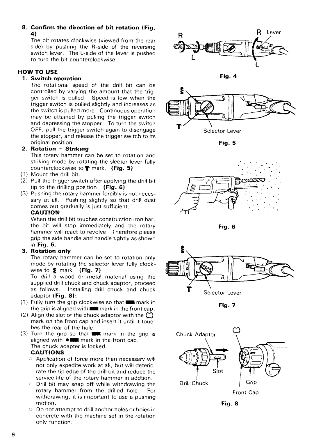 Hitachi DH 22VB manual 