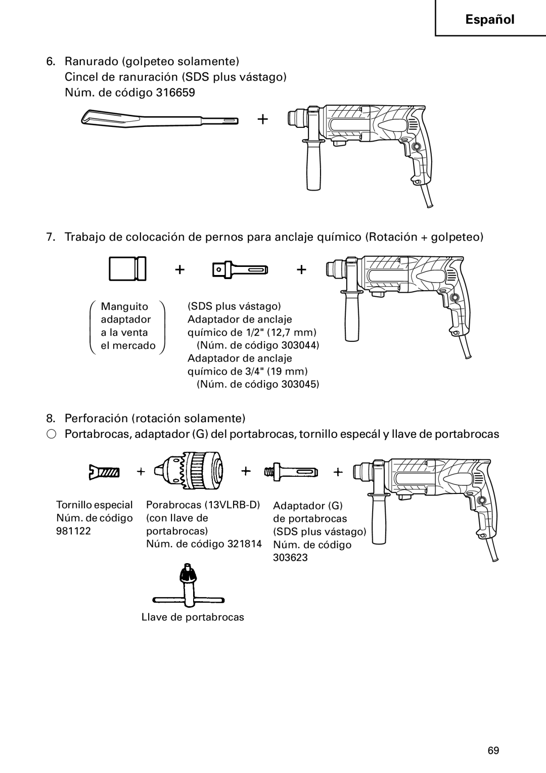 Hitachi DH 24PC2 instruction manual     