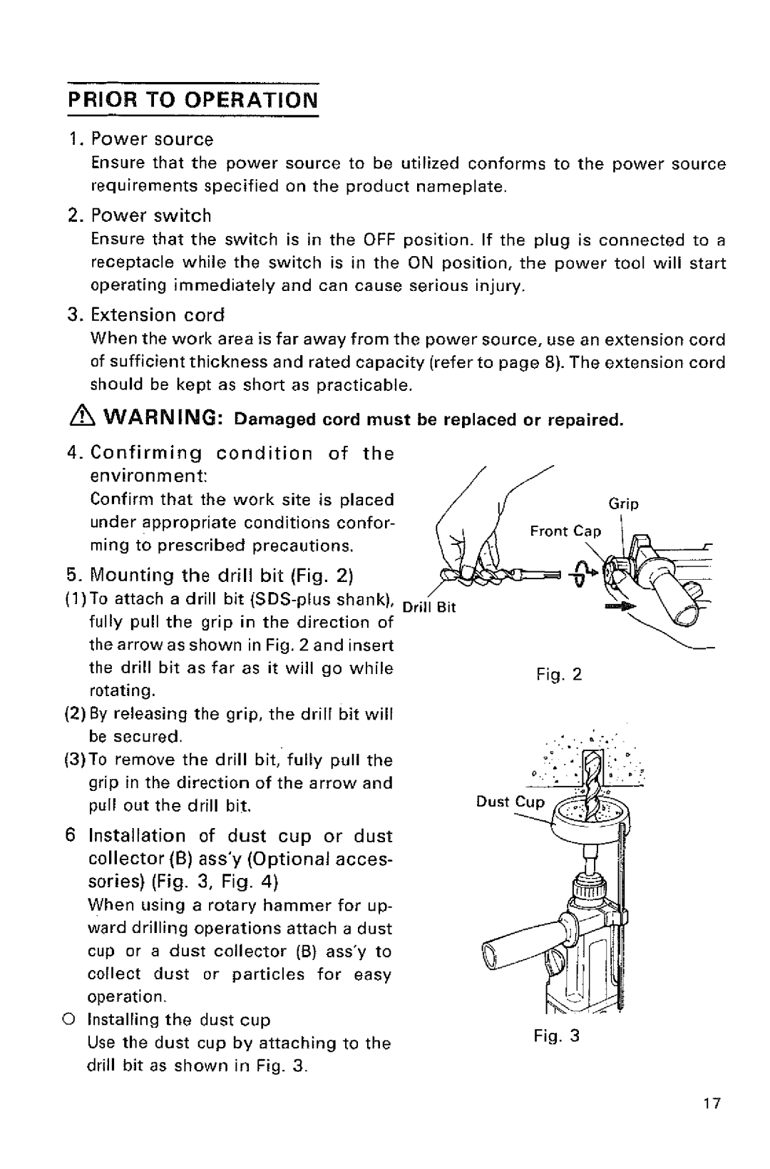 Hitachi DH 24VD manual 