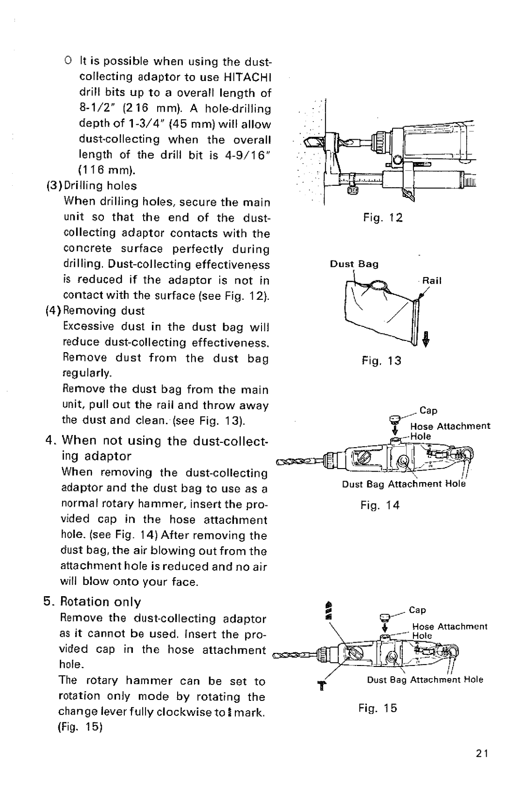 Hitachi DH 24VD manual 