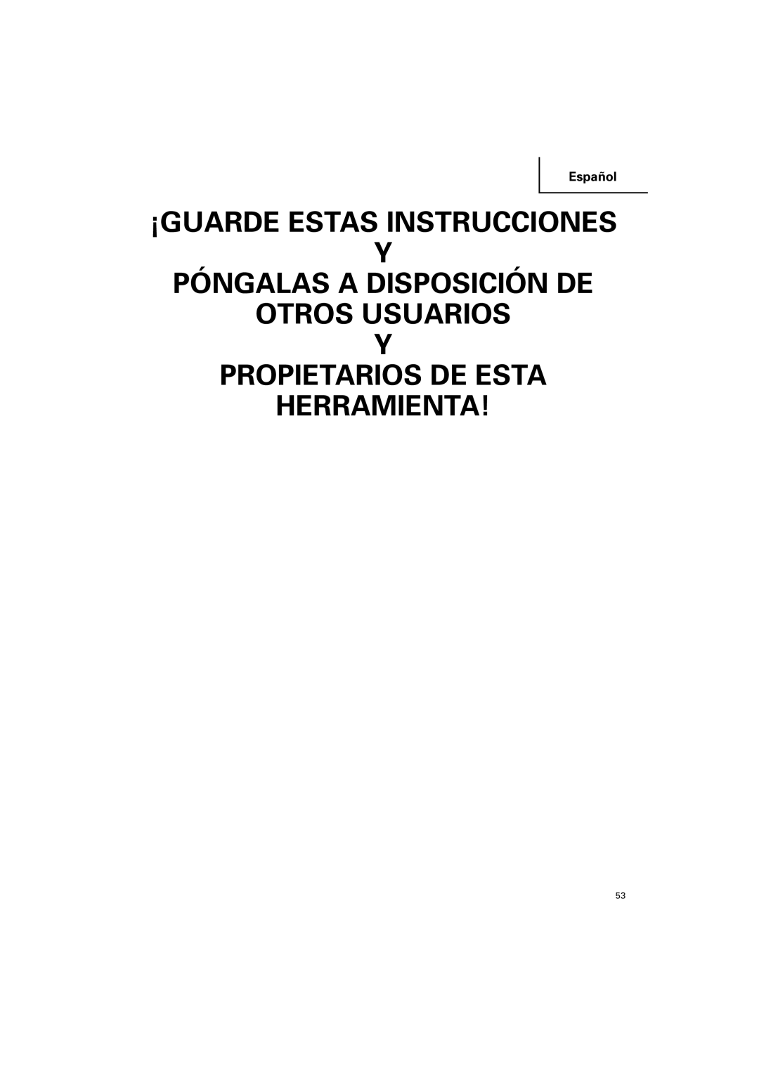 Hitachi DH 25PB instruction manual Español 