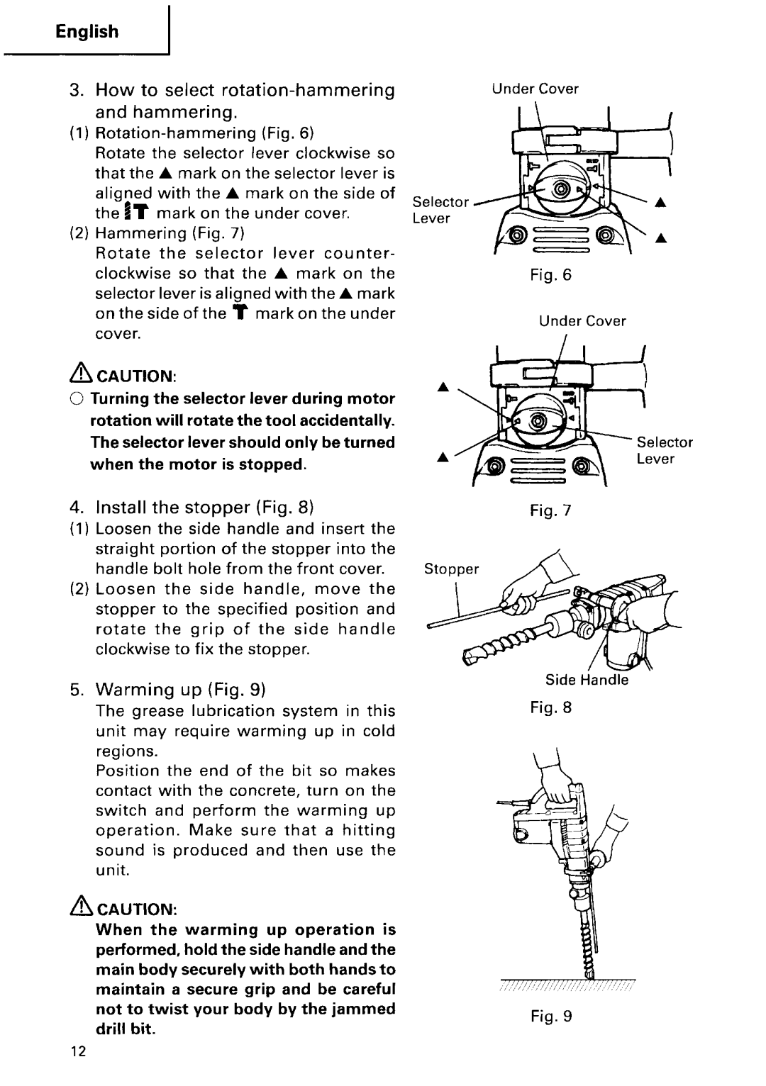 Hitachi DH 40FA manual 