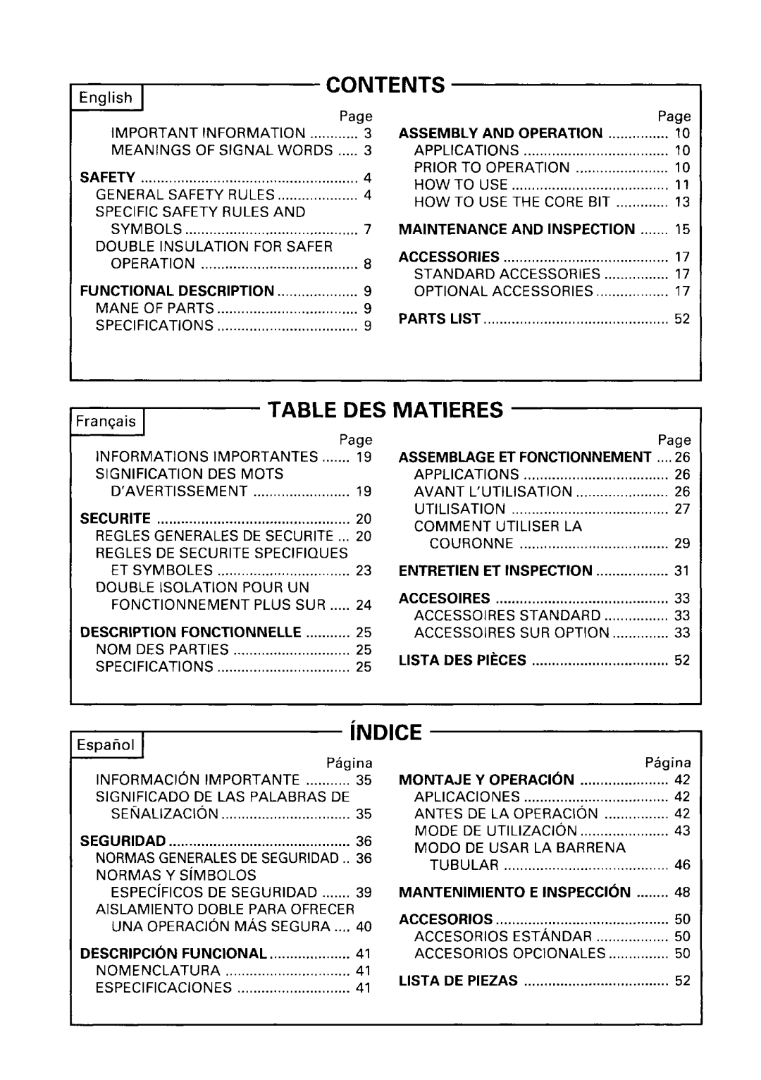 Hitachi DH 40FA manual 