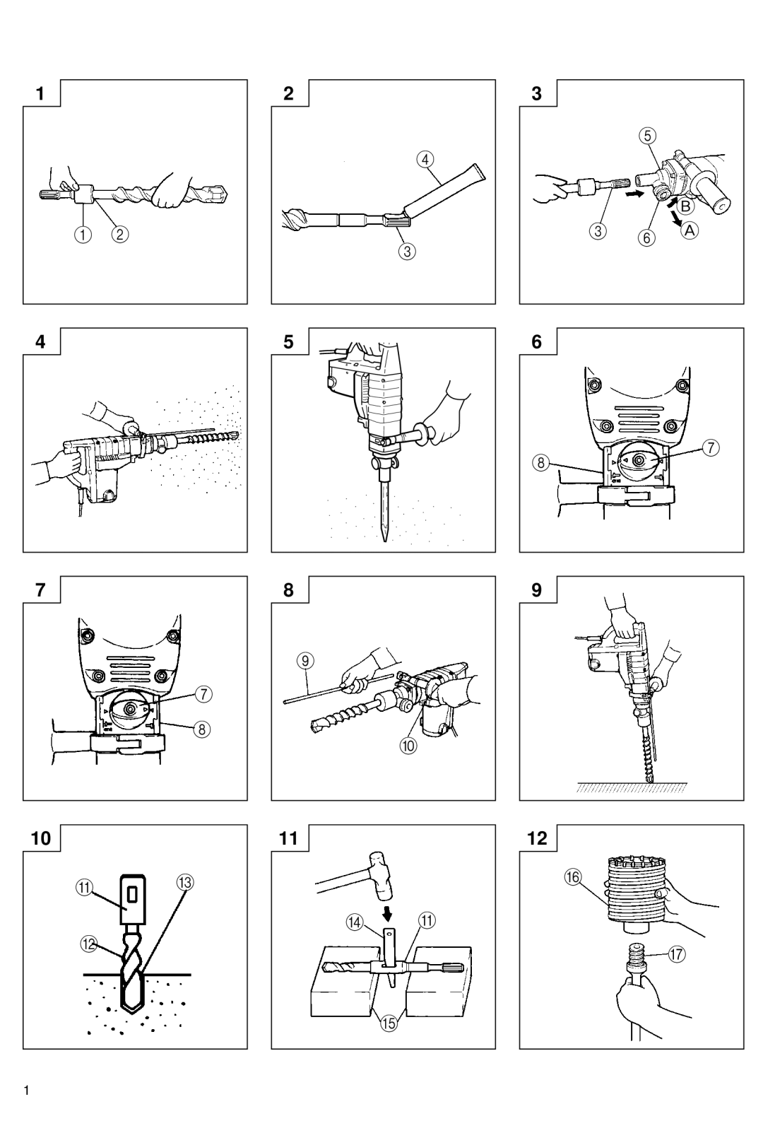 Hitachi DH 40FA manual 6 a 