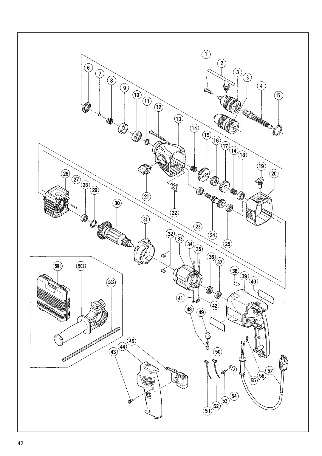 Hitachi DV 20VB instruction manual 