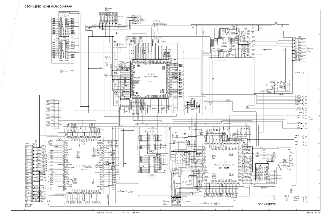 Hitachi DV-W1U specifications DECK-2 DEC, Mpeg Decoder 