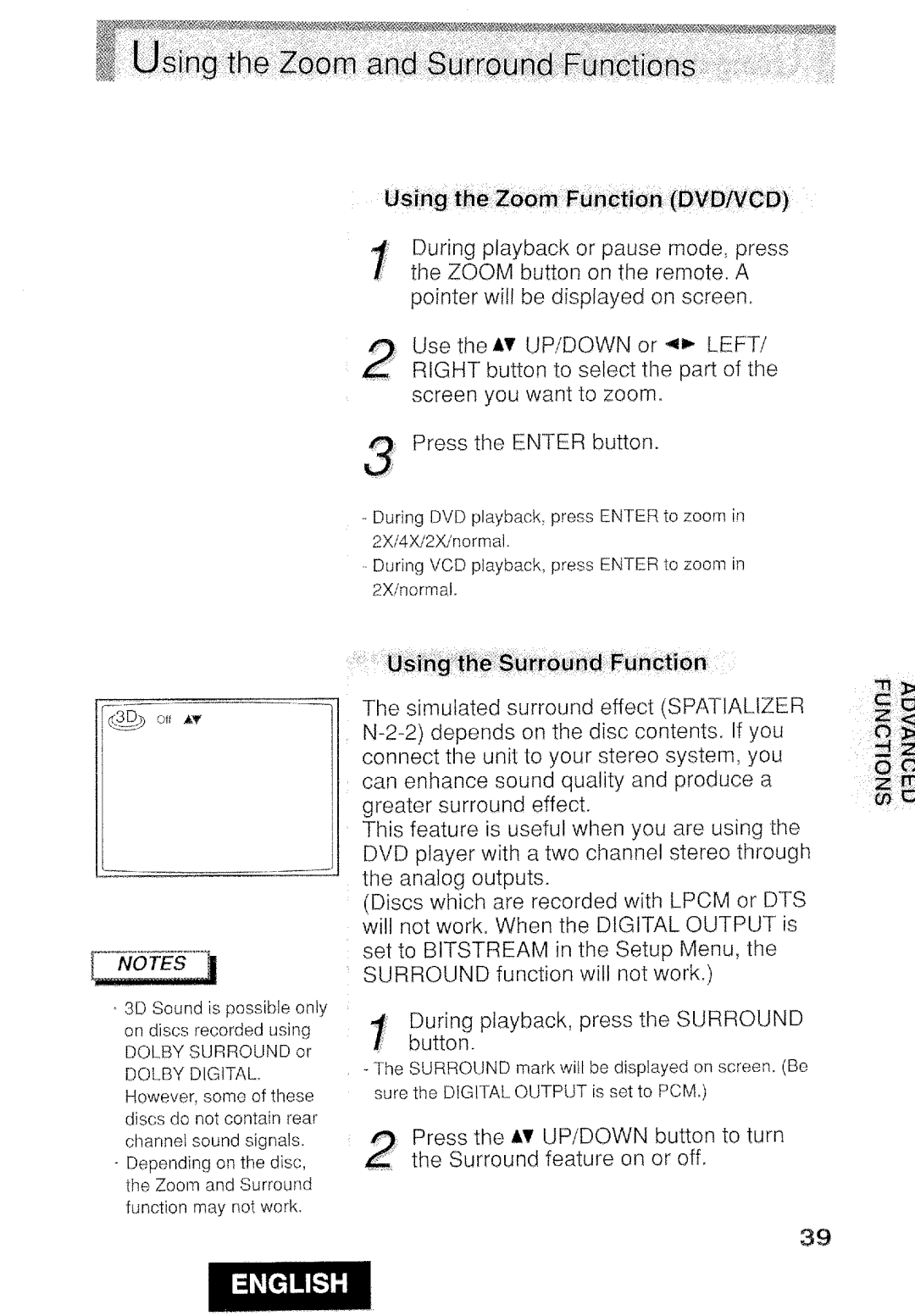 Hitachi DVP415U manual 