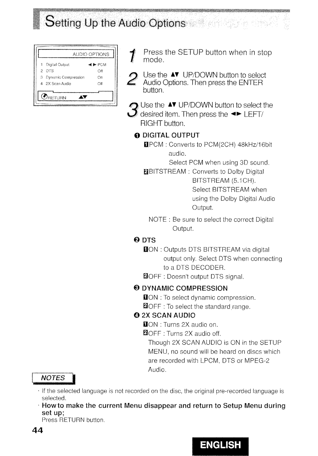 Hitachi DVP415U manual 