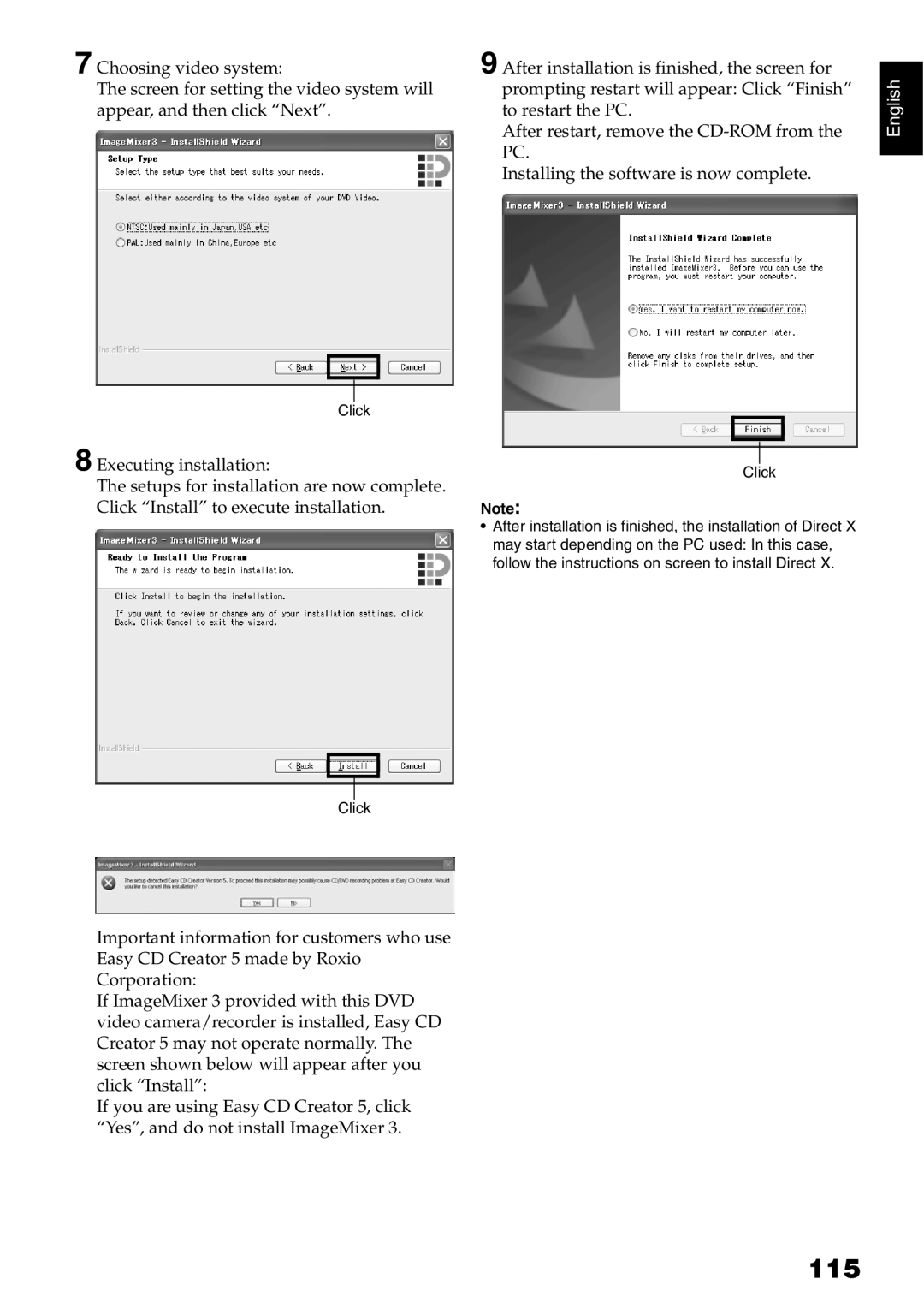 Hitachi DZ-B35A instruction manual 115 