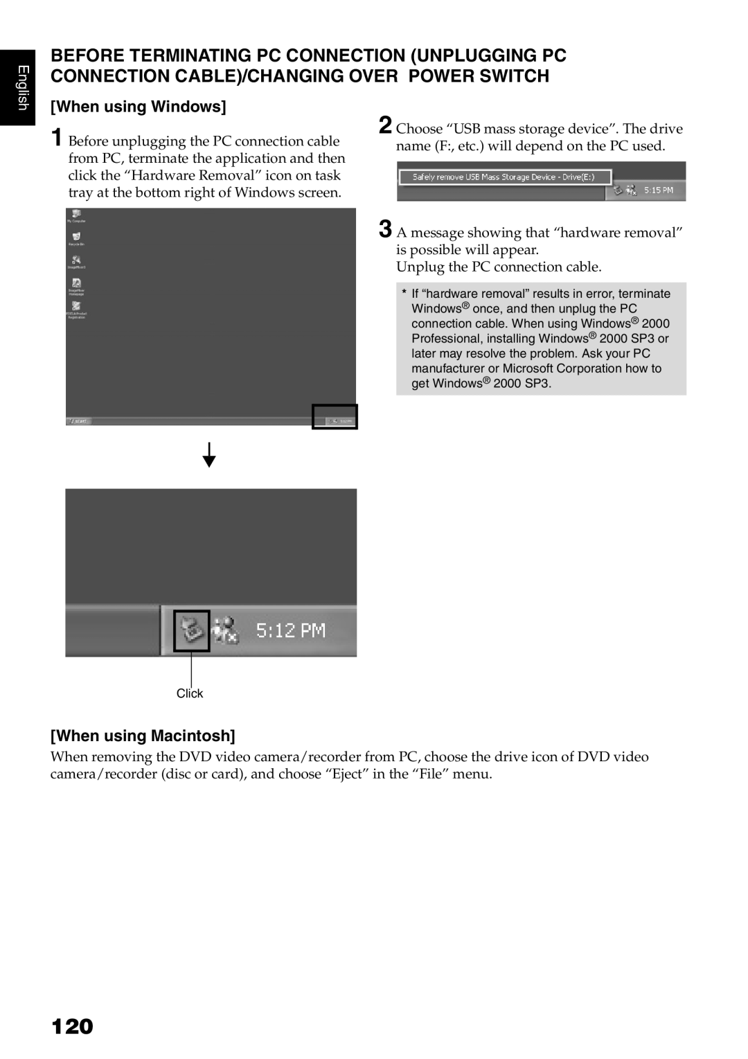 Hitachi DZ-B35A instruction manual 120 