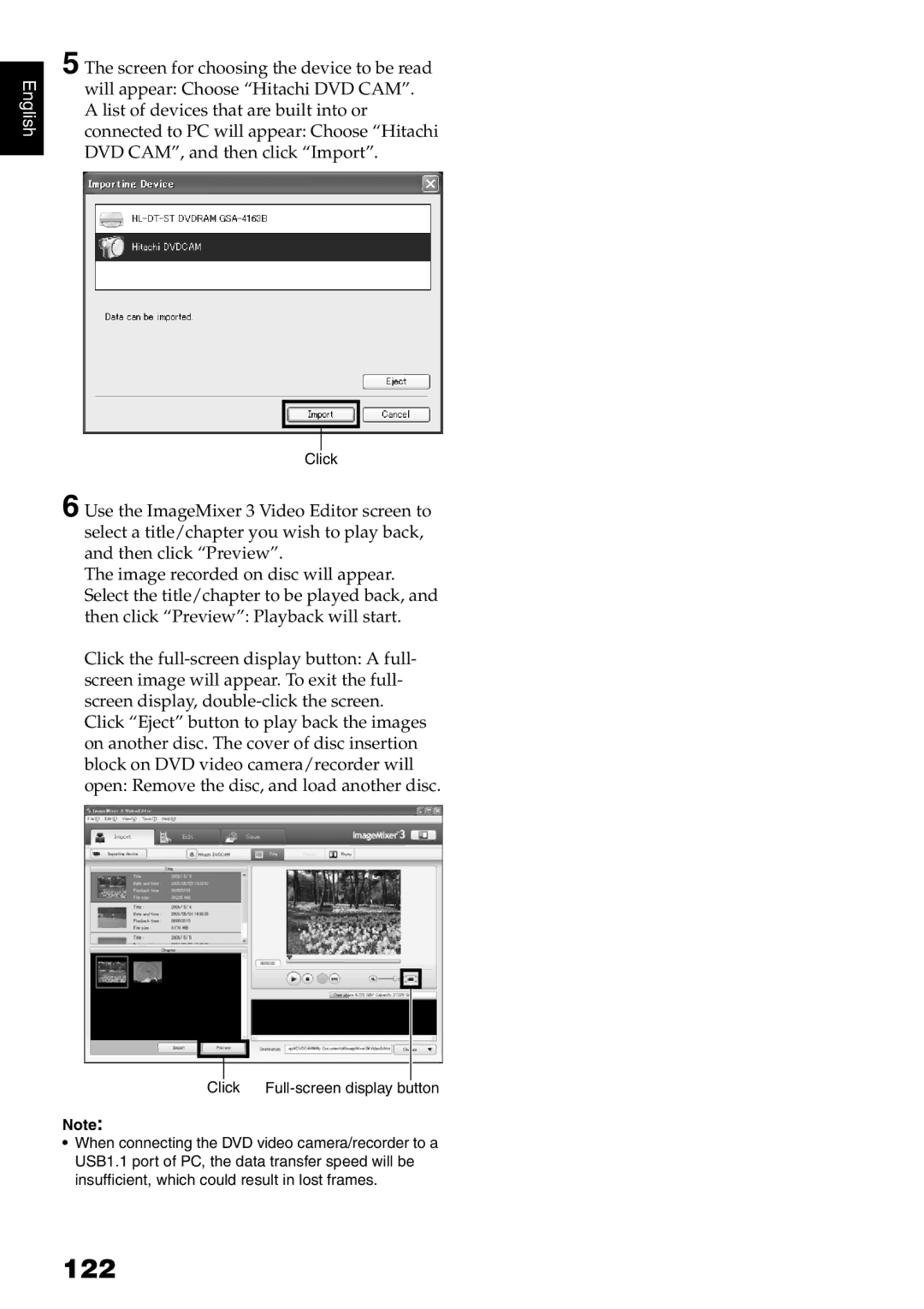 Hitachi DZ-B35A instruction manual 122 