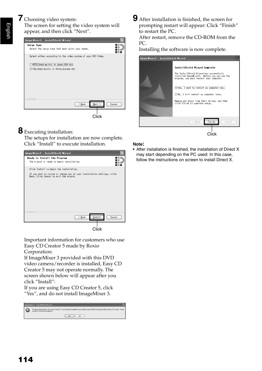 Hitachi DZ-GX5040E, DZ-GX5020E, DZ-GX5100E instruction manual 114 