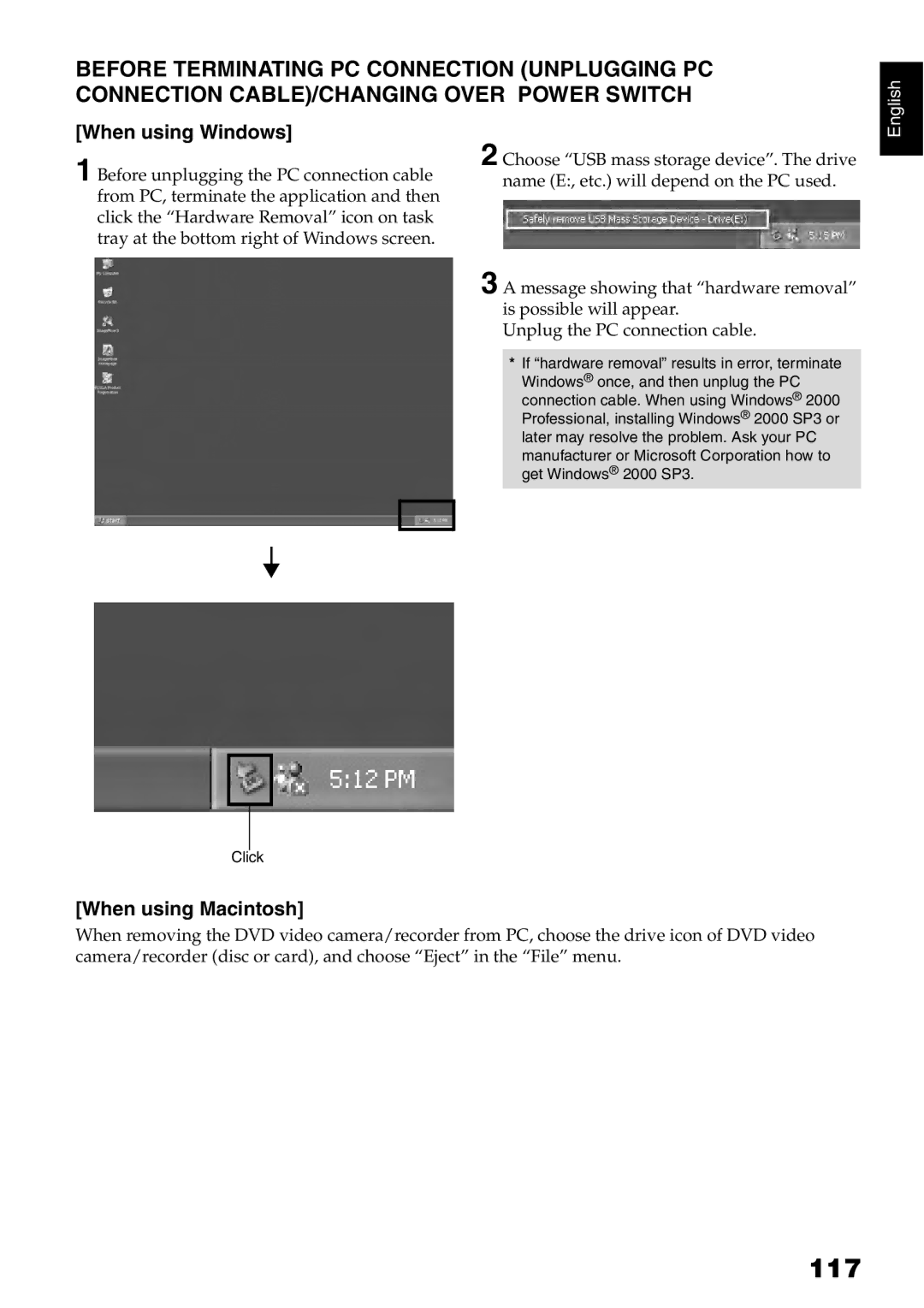 Hitachi DZ-GX5080A, DZ-GX5020A, DZ-GX5000A instruction manual 117 