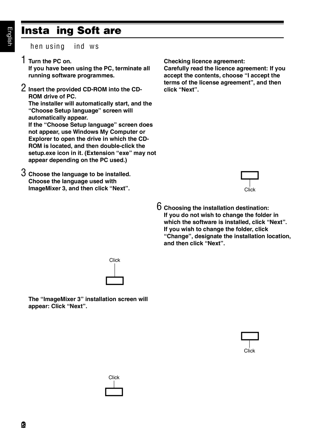 Hitachi DZ-HS500SW instruction manual Installing Software, 120 