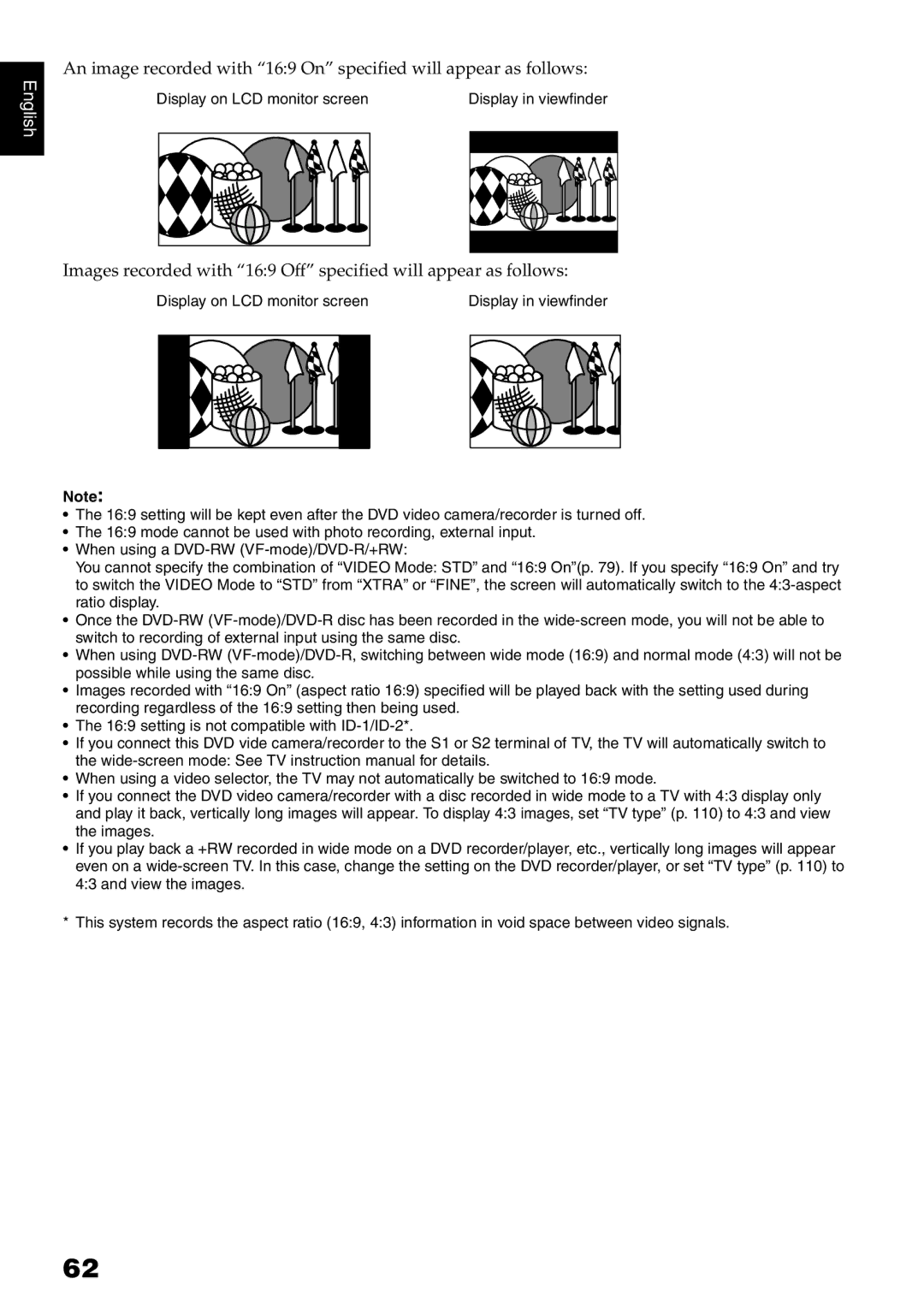 Hitachi DZ-HS500SW instruction manual Display in viewfinder 