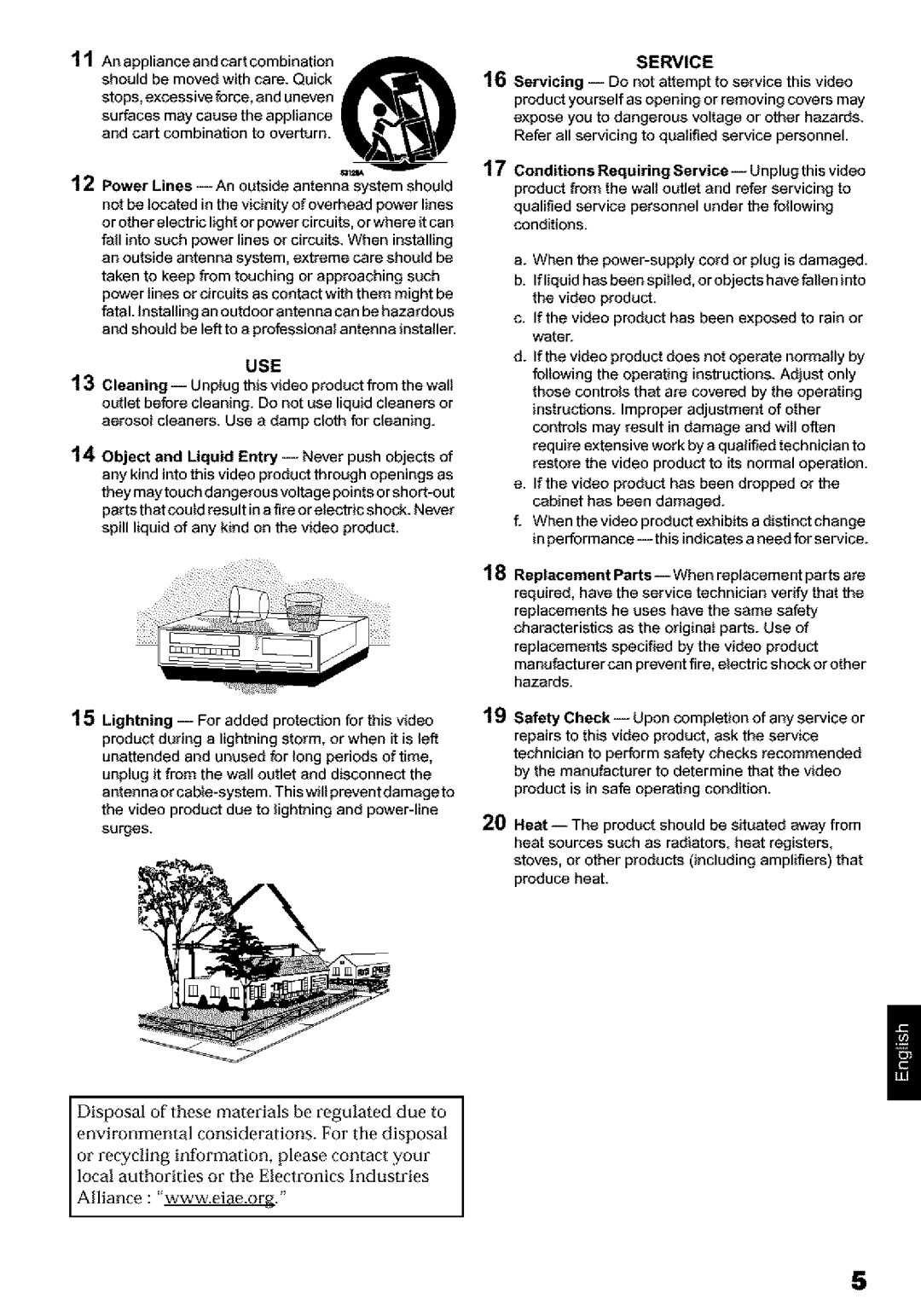 Hitachi DZ-MV580A instruction manual Use, Or the Electronics Industries 