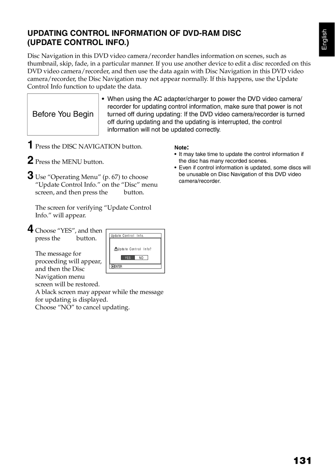 Hitachi DZ-GX20E, DZ-MV730E, DZ-MV750E, DZ-MV780E 131, Press the Abutton Message for, Proceeding will appear 