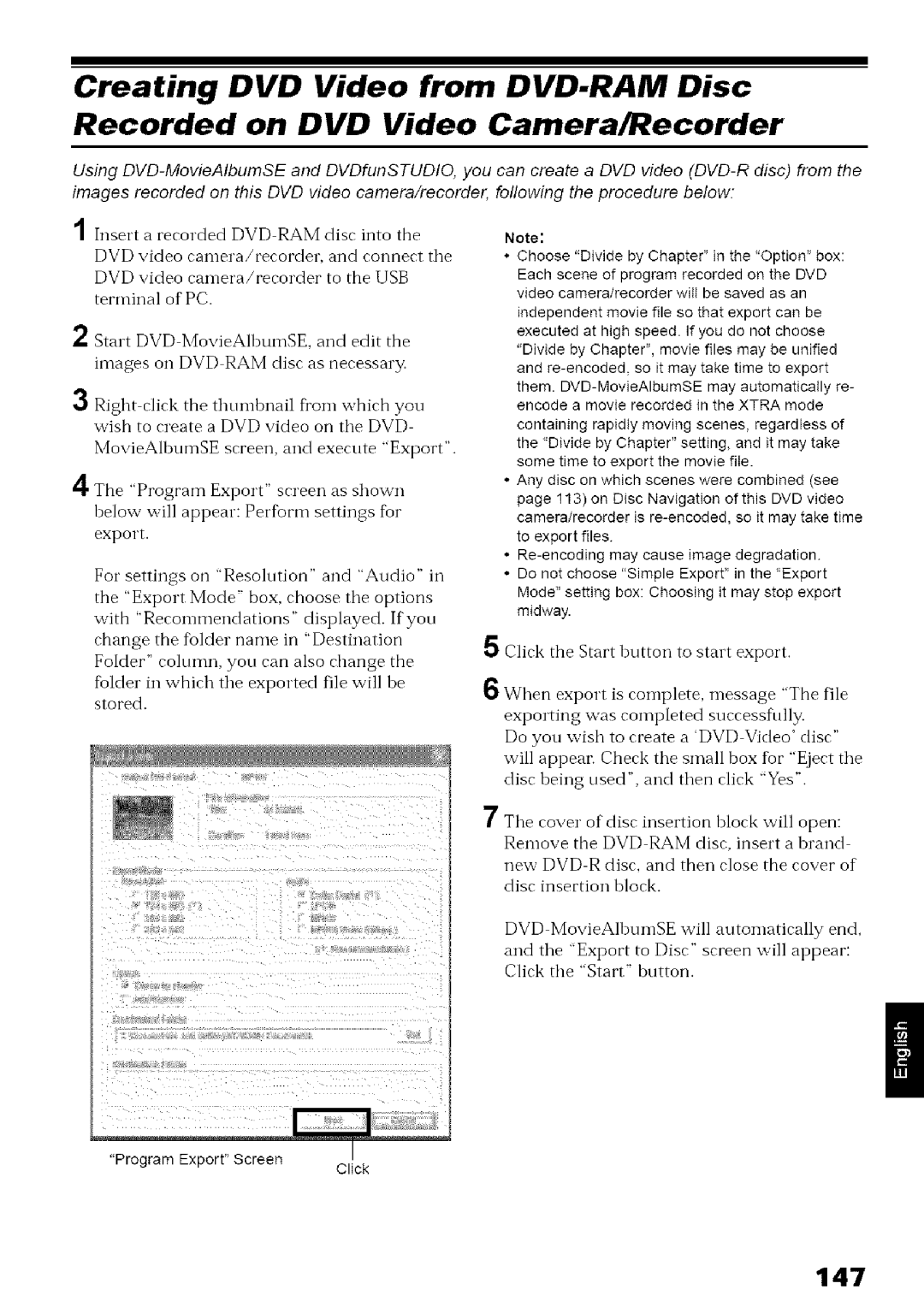 Hitachi DZ-MV780A instruction manual 147 