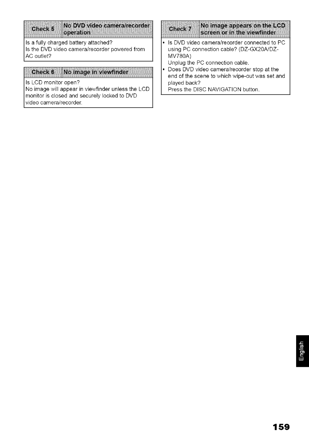 Hitachi DZ-MV780A instruction manual 159 