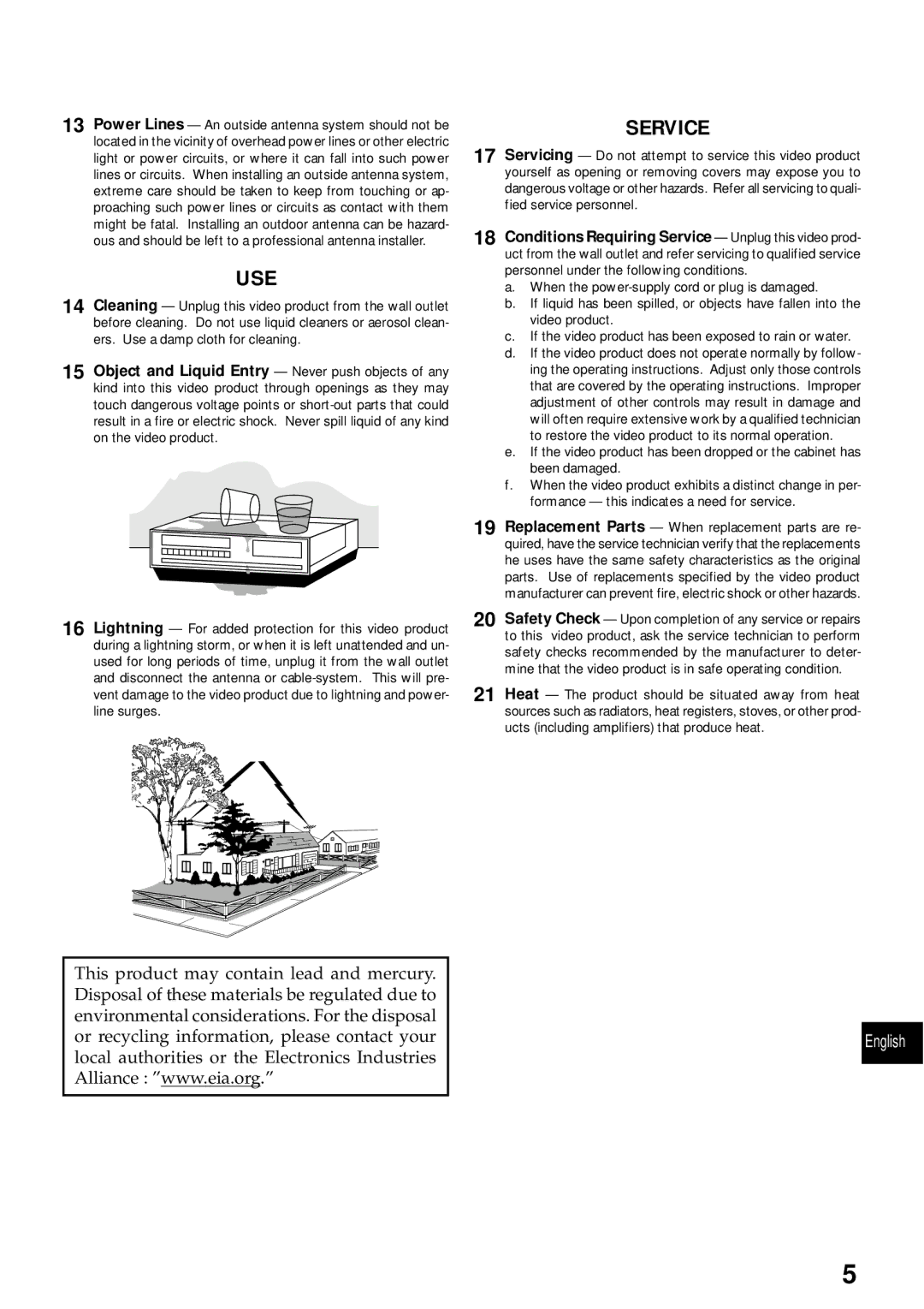 Hitachi DZMV200A, DZMV230A instruction manual Use 