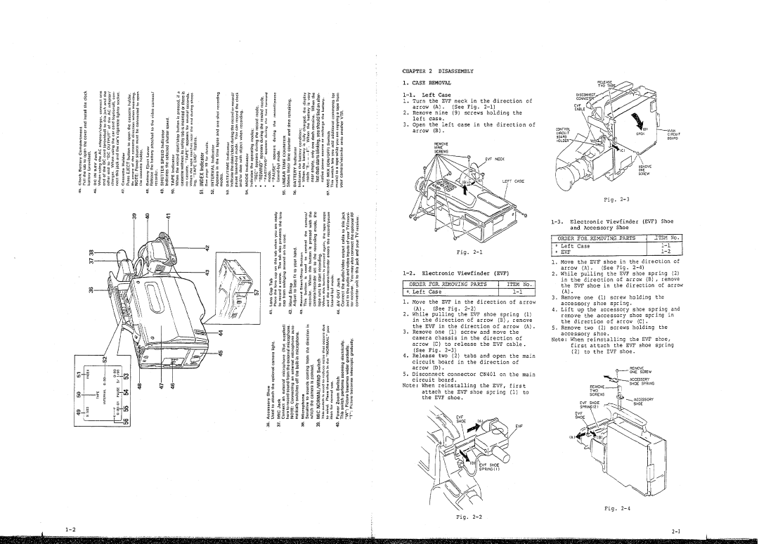 Hitachi VM-2400E, VM-24BDE manual 