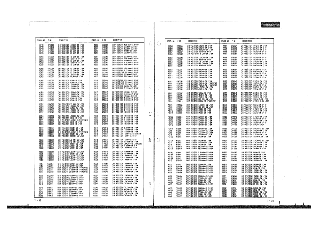Hitachi VM-H710E, E210E, E310E, VM-E410E, VM-E110E, H510E, H610E manual 