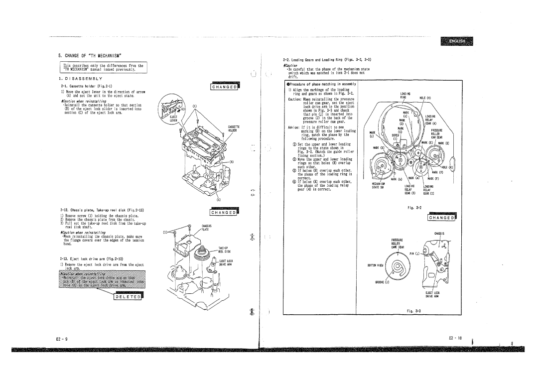 Hitachi E310E, E210E, VM-E410E, VM-E110E, VM-H710E, H510E, H610E manual 