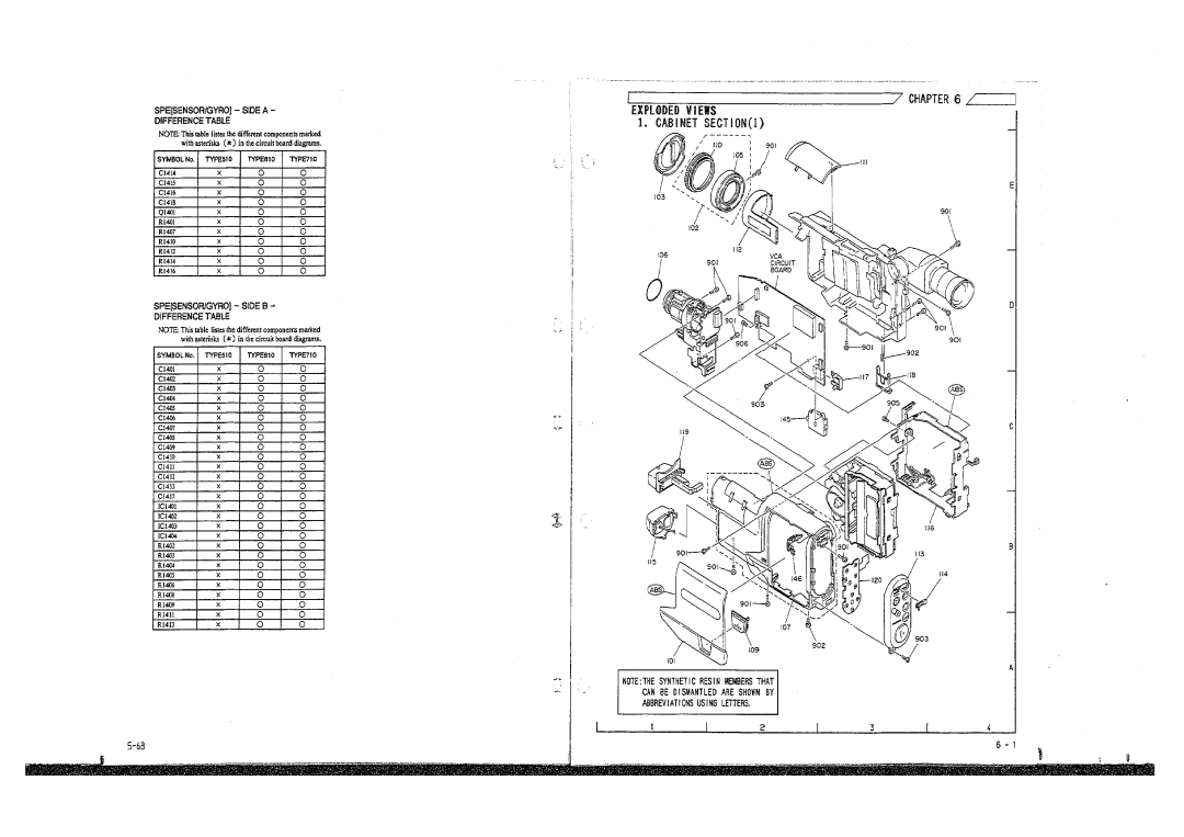 Hitachi H610E, E210E, E310E, VM-E410E, VM-E110E, VM-H710E, H510E manual 