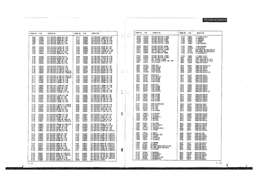 Hitachi H610E, E210E, E310E, VM-E410E, VM-E110E, VM-H710E, H510E manual 