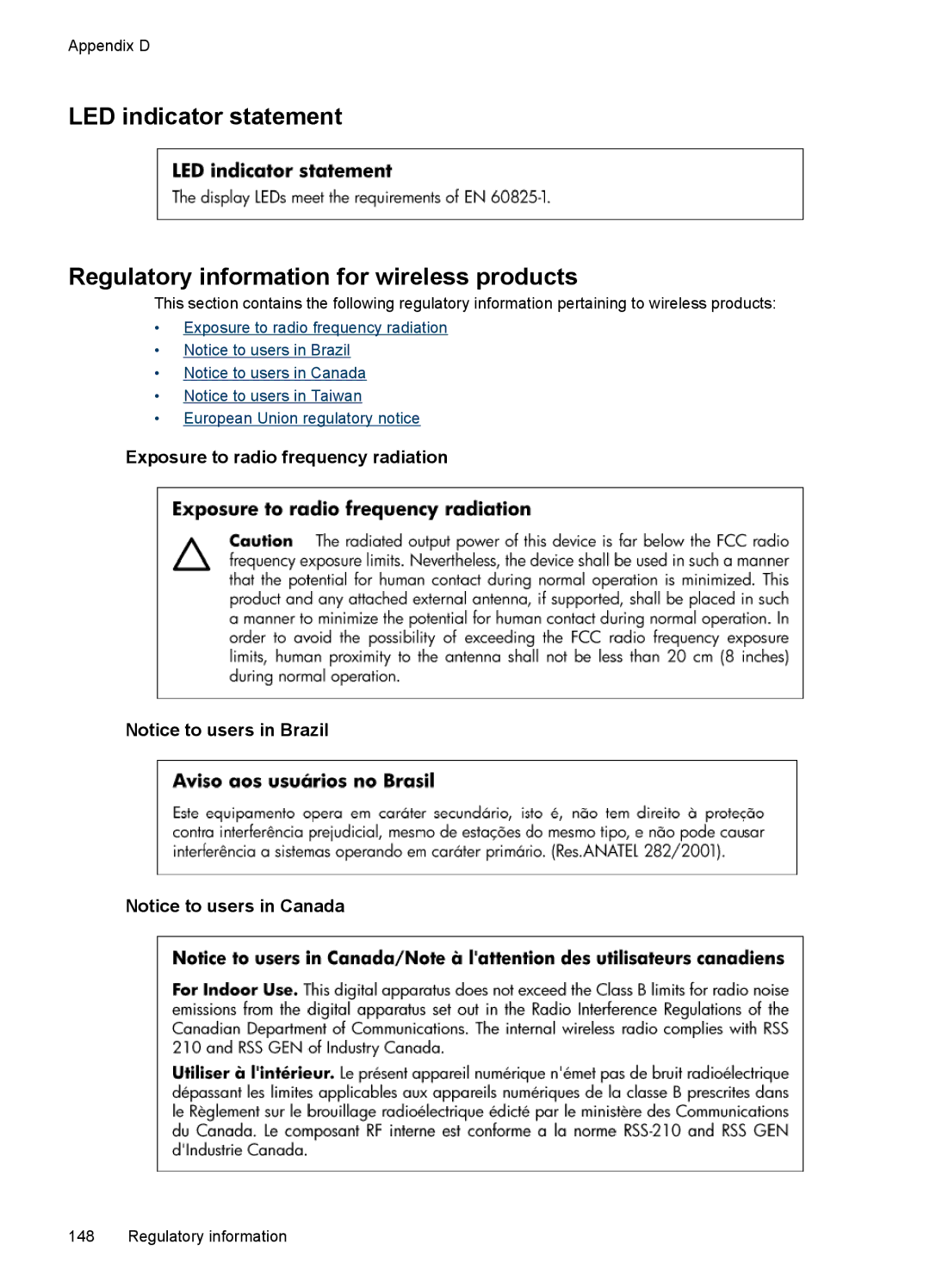 Hitachi E609, C9295A#B1H manual Exposure to radio frequency radiation 