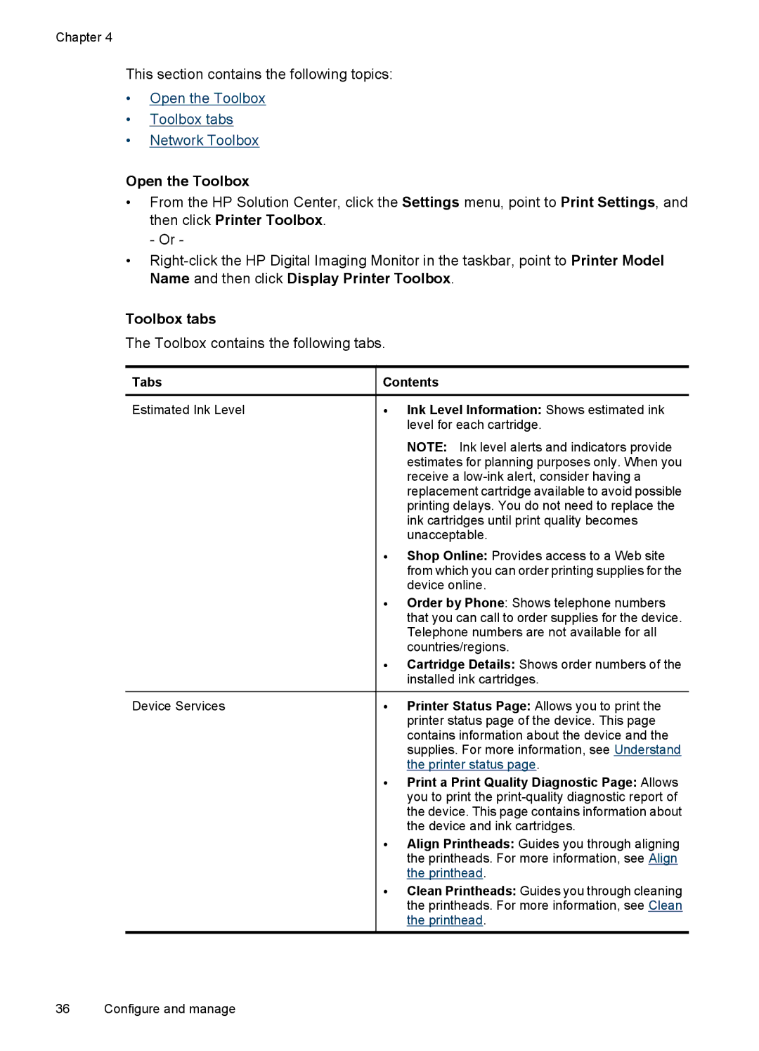 Hitachi E609, C9295A#B1H manual Open the Toolbox, Toolbox tabs, Tabs 