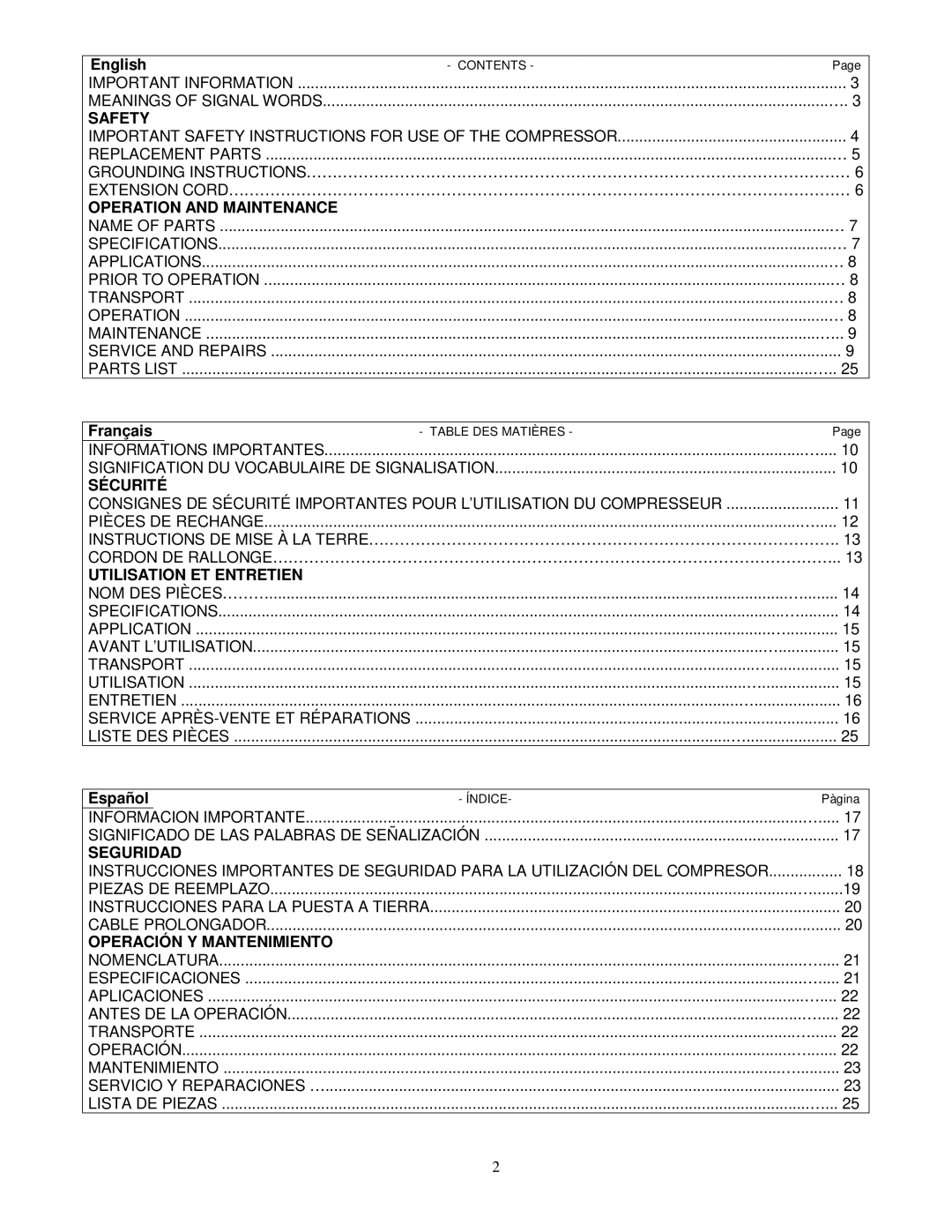 Hitachi EC 510 instruction manual Safety 