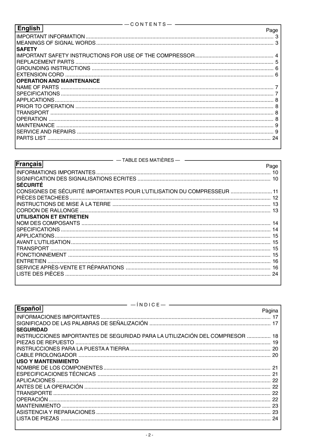 Hitachi EC 79 instruction manual English 