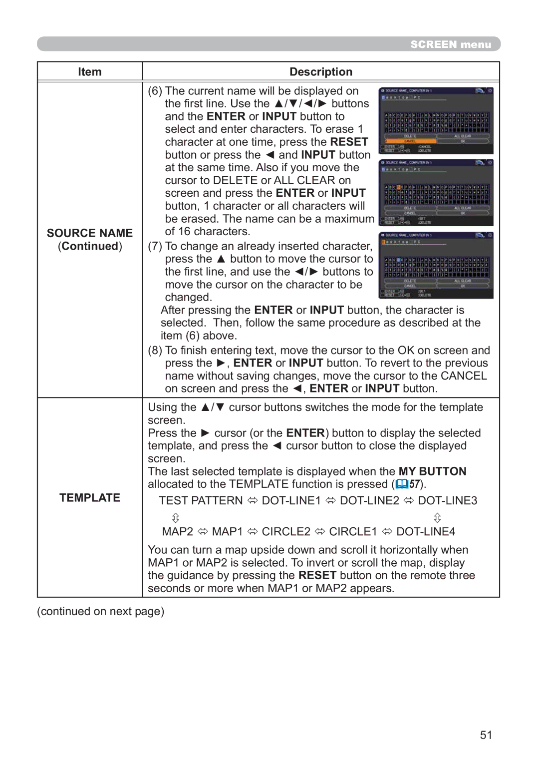 Hitachi ED-A220N user manual Template 