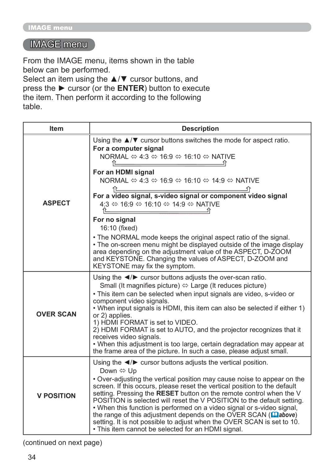 Hitachi ED-AW110N user manual FrpsrqhqwYlghrVljqdov, RuDssolhv, UhfhlyhvYlghrVljqdov, RZQÙ8S 