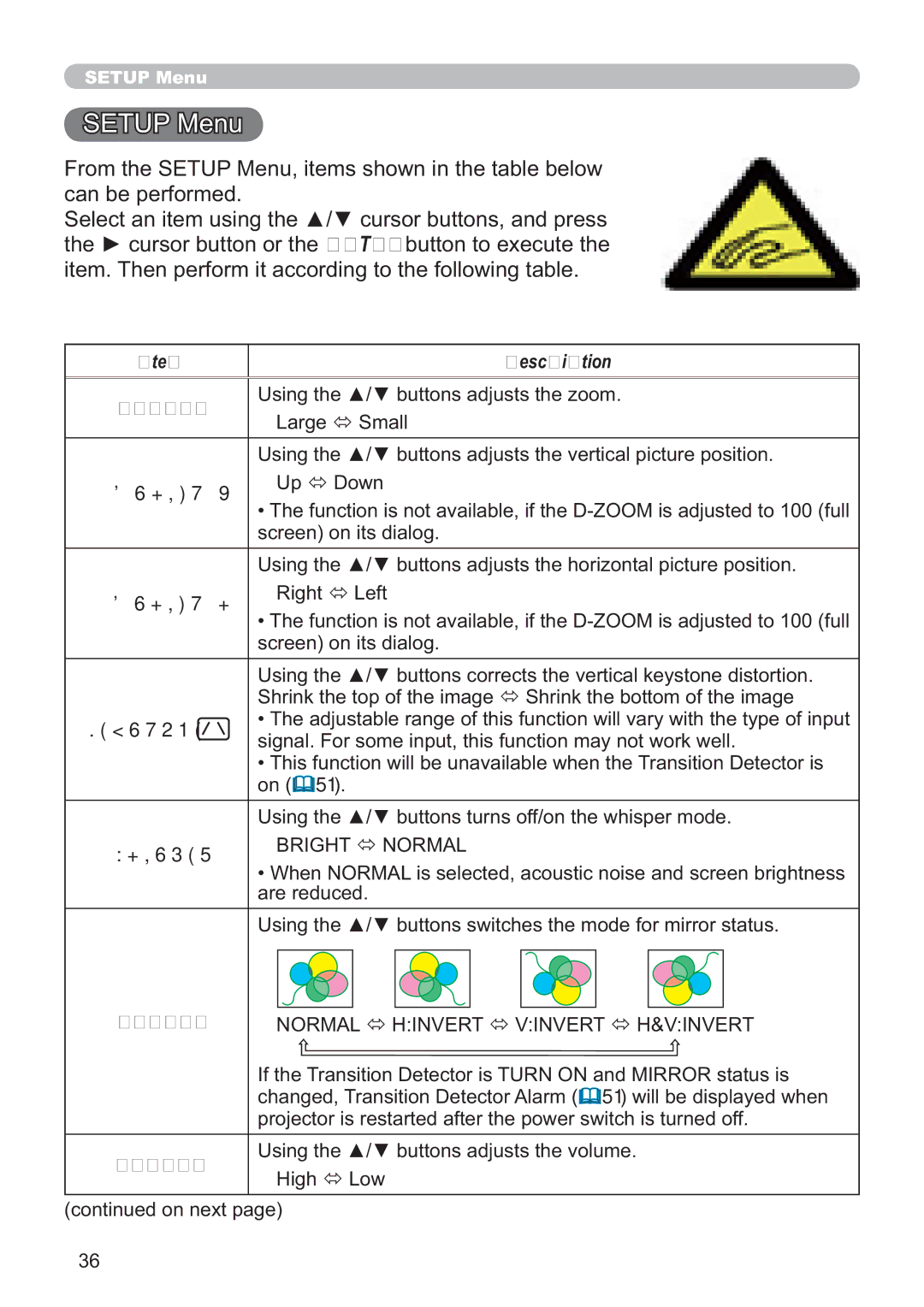 Hitachi CP-A100W, EDA100 user manual 67830HQX, 6+,79, 6+,7+, Volume 