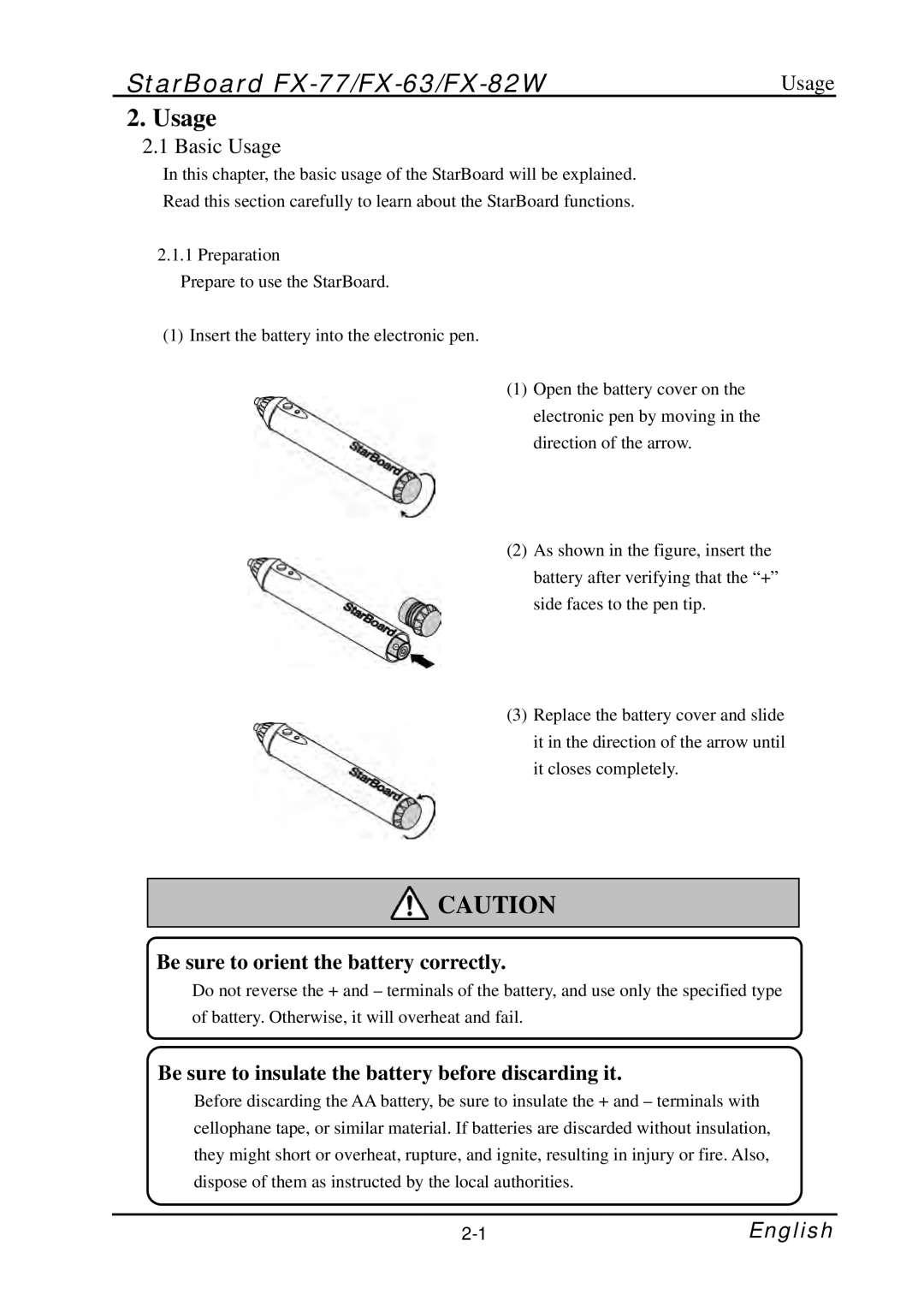 Hitachi FX-82W, FX-77, FX-63 manual Basic Usage 