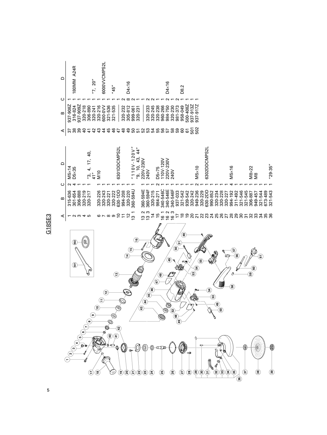 Hitachi G23U2, G23SE2, G23UB2, G23SF2, G18SG2 manual G18SE3, 6000VVCMPS2L 