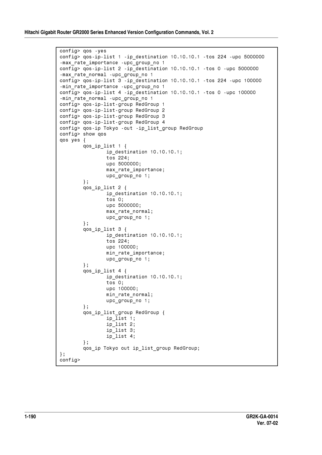 Hitachi GR2000 Series manual No1 