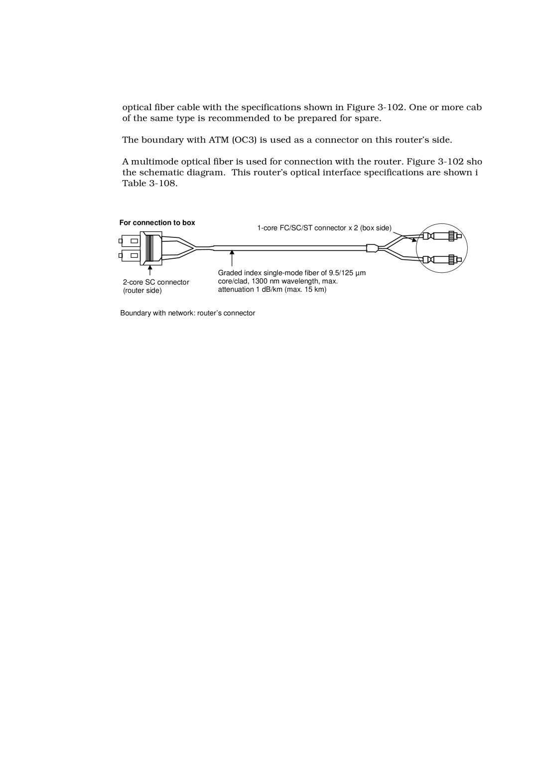 Hitachi GR2000 manual For connection to box 